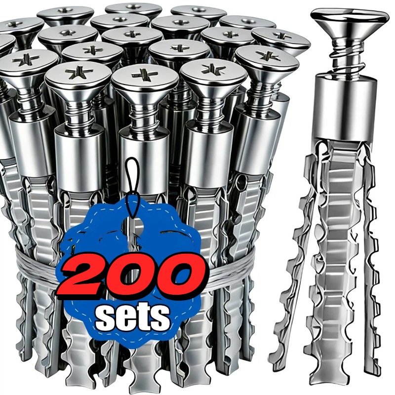 Drywall Anchor Screw - 6/8mm 중공벽용 확장 파이프 금속 확장