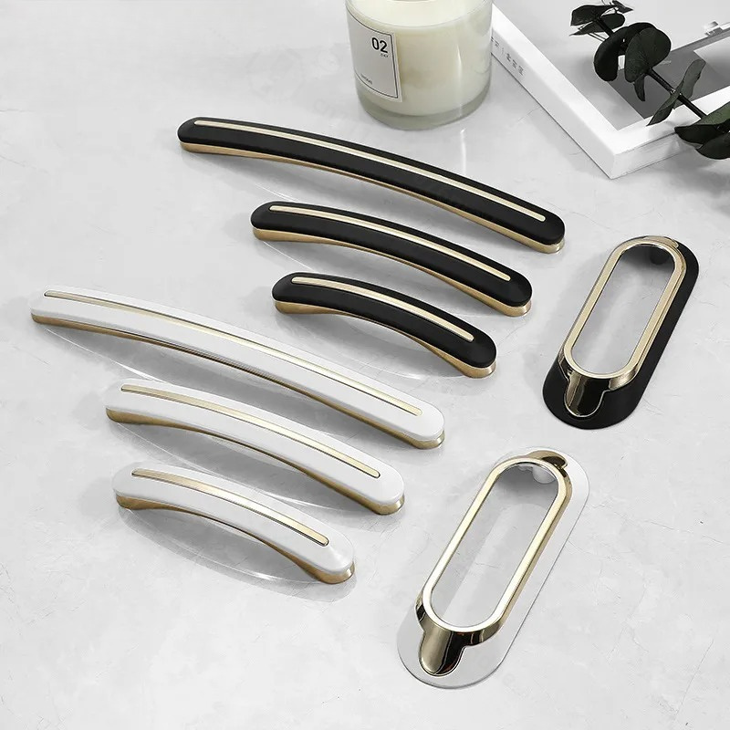 Cabinet Handle Pull - 현대적인 심플 디자인의 아연 합금 캐비닛