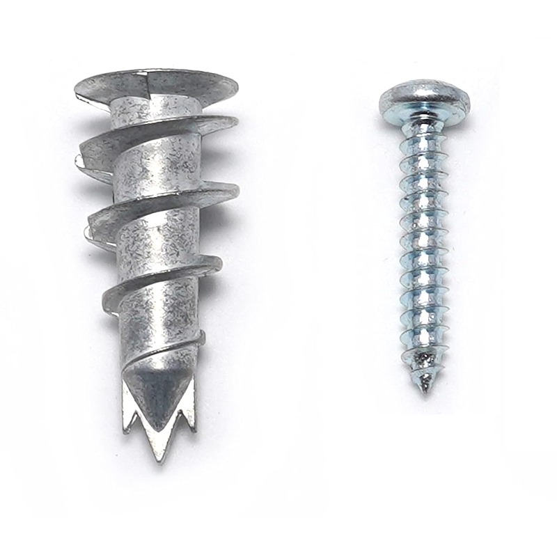 Drywall Anchor Screw - 50/100개 셀프 드릴링 드라이월/중공벽 앵커 키트