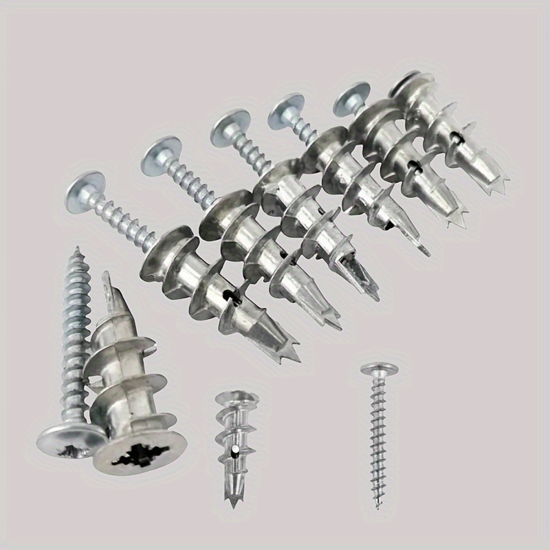 다이아몬드 코팅 보드 앵커 나선형 확장 나사 25세트, - Drywall Anchor Screw 리뷰 및 가격