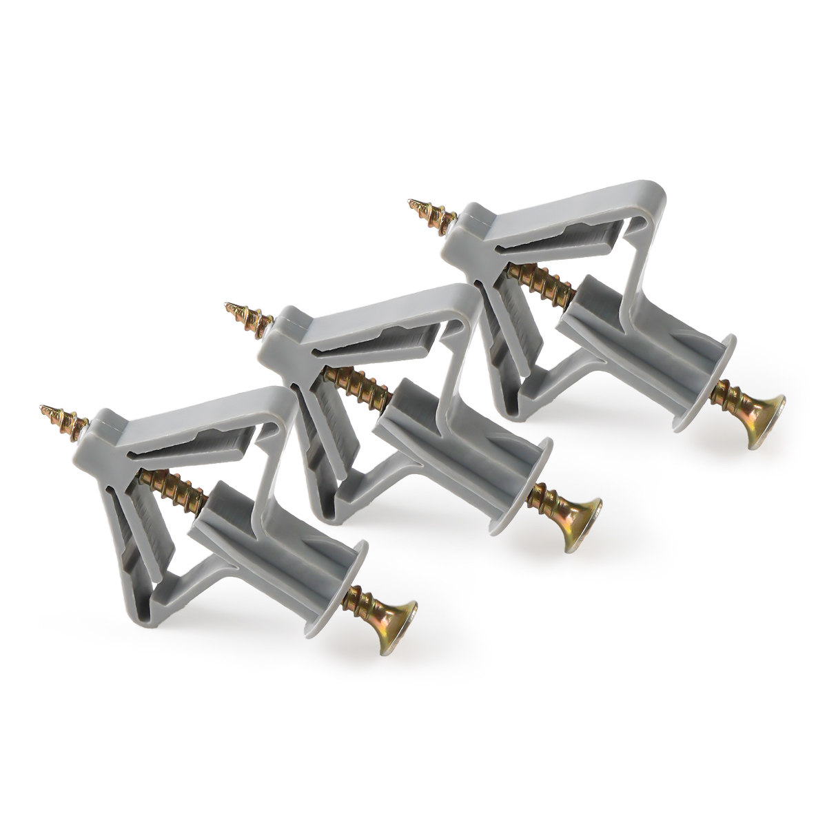 100개 드라이월 앵커 키트, 중공벽 앵커, 석고보드  - Drywall Anchor Screw 리뷰 및 가격