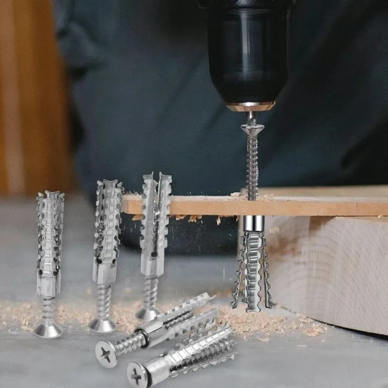 6/8mm 중공벽용 확장 파이프 금속 확장 나사 키트  - Drywall Anchor Screw 리뷰 및 가격