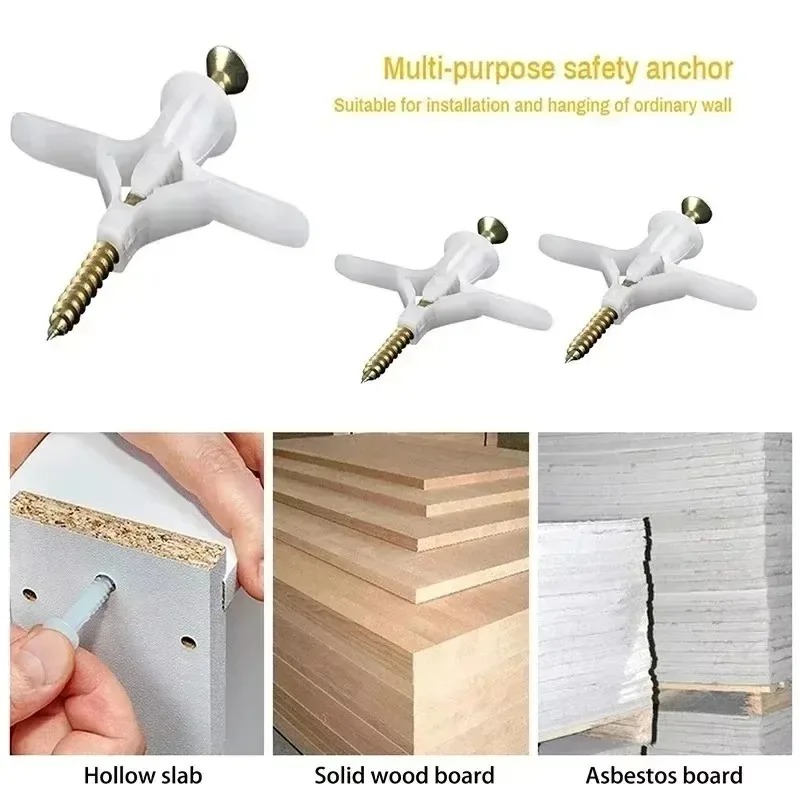 20-200개입 항공기 확장 플러그 건식벽 앵커 자가  - Drywall Anchor Screw 리뷰 및 가격