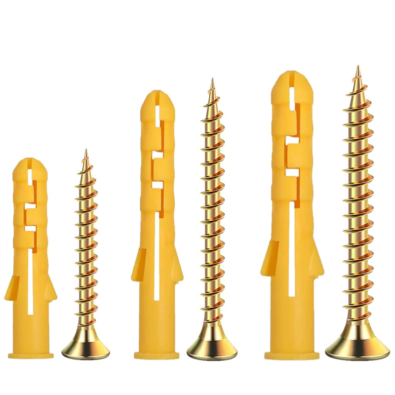 플라스틱 나사 및 볼트 키트, 확장 앵커, 벽 플러그, - Drywall Anchor Screw 리뷰 및 가격