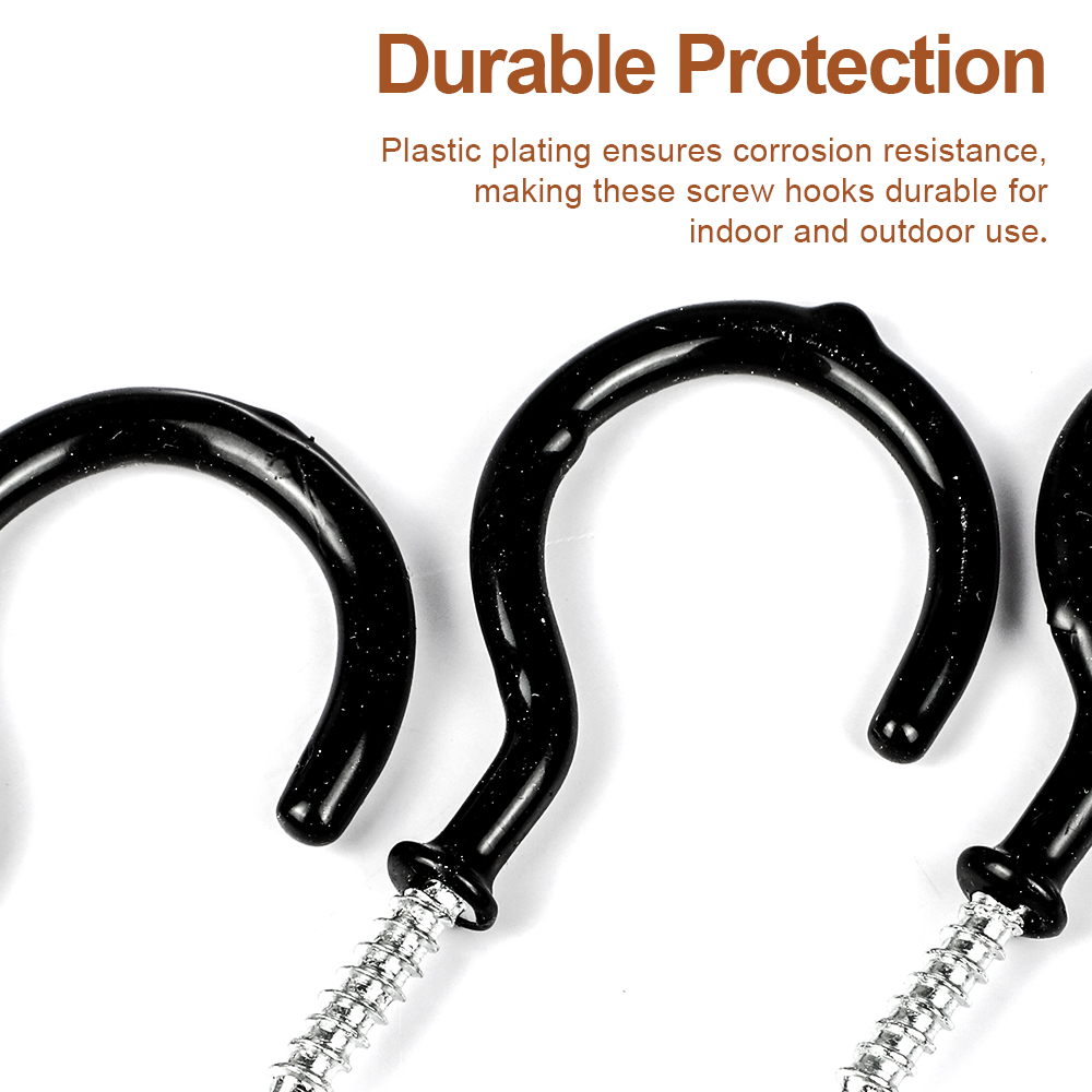 HSLSS 블랙 천장 후크 나사 인 머그 후크, 1/2 - Drywall Anchor Screw 리뷰 및 가격