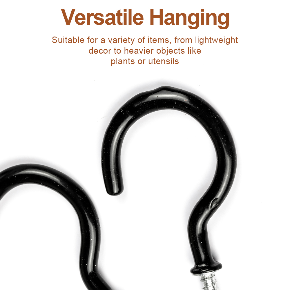 HSLSS 블랙 천장 후크 나사 인 머그 후크, 1/2 - Drywall Anchor Screw 리뷰 및 가격