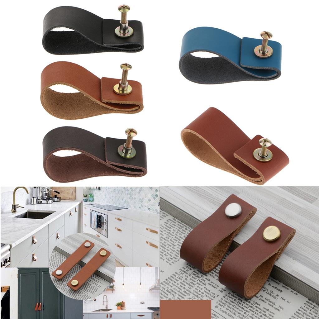 수제 가죽 서랍 손잡이, 캐비닛/찬장 손잡이, 옷장/욕 - Cabinet Handle Pull 리뷰 및 가격