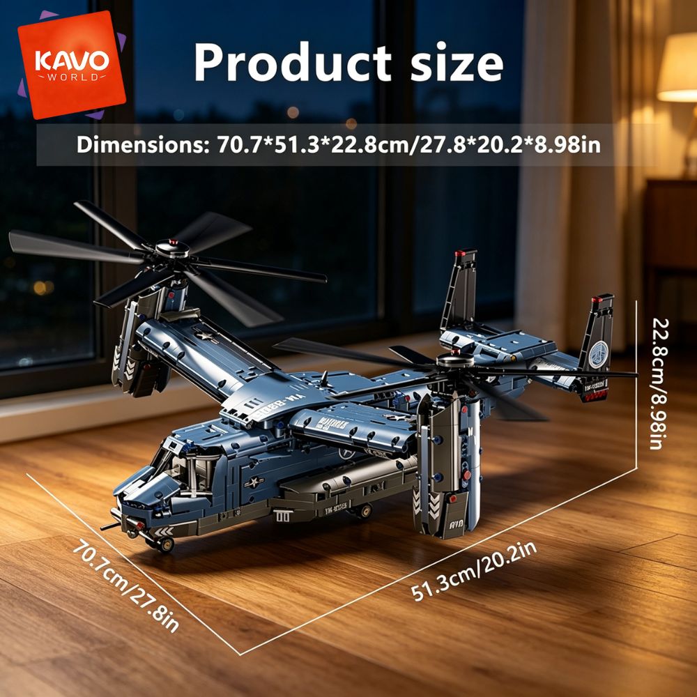 카보월드 1486PCS V-22 오스프리 틸트로터 항공 - Home Improvement Retail 리뷰 및 가격